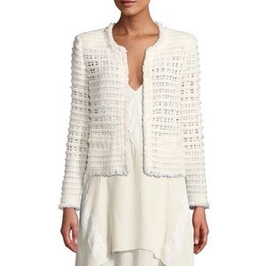 IRO Startle Open Front Long Sleeve Knit Jacket